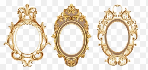 Golden Vintage Frame Png Free Image All - Vector