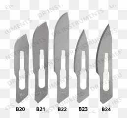 Blades For Scalpel Handle No 4 - Bowie Knife Png,Scalpel Png