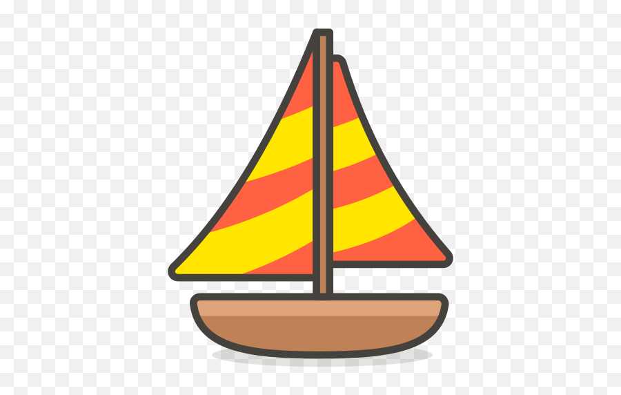 Sail Sailboat Boat Free Icon - Iconiconscom Boat Emoji Png,Yacht Icon