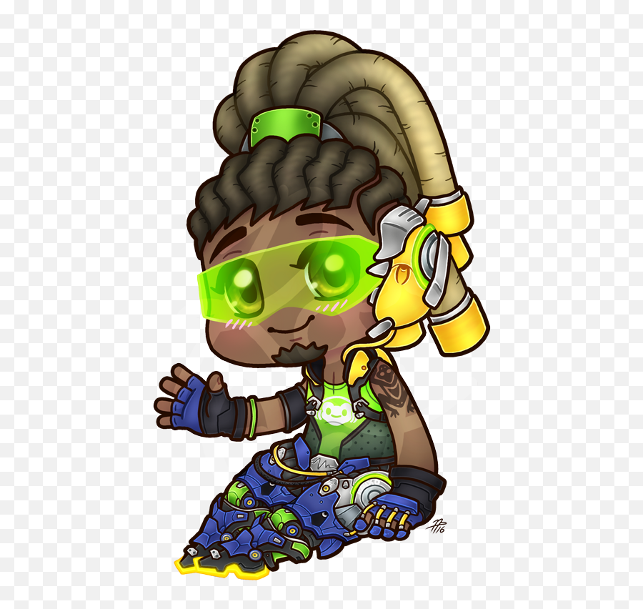 Overwatch Cute Drawing - Overwatch Lucio Png,Overwatch Png