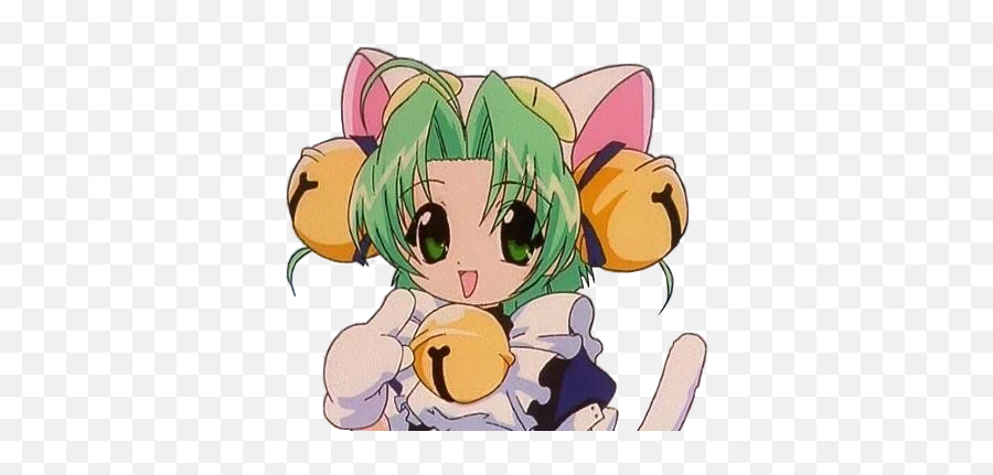 Momo - Green Hair Neko Maid Png,Neferpitou Icon