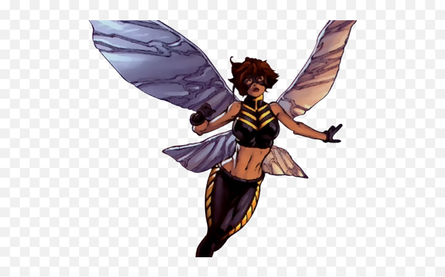 Wasp Clipart Marvel - Dc Bumblebee Png Transparent Png Wasp Ultimate Marvel Comic,Bumblebee Png