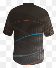 Custom Team Bowling Jersey - Futuristic Short Sleeve png