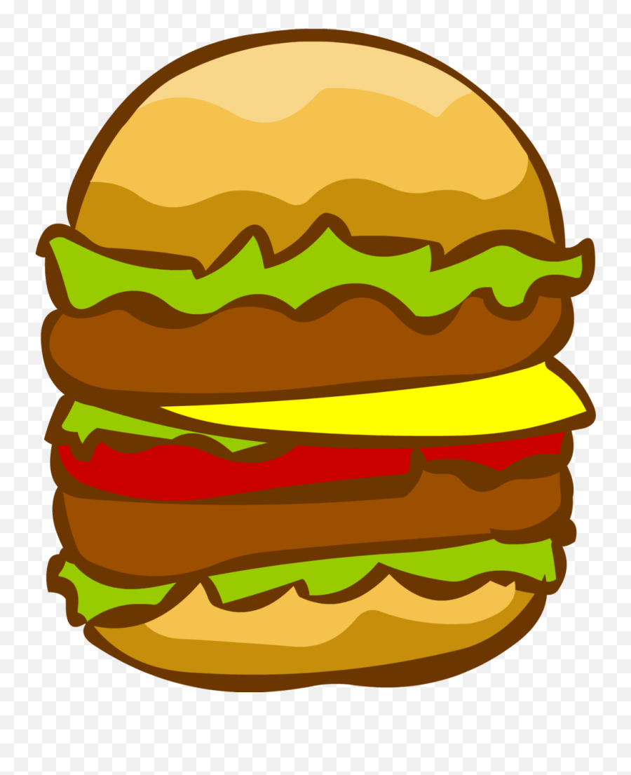 Cartoon Burger Png Images Collection For Free Download - Double Cheese Burger Clipart,Burger Png