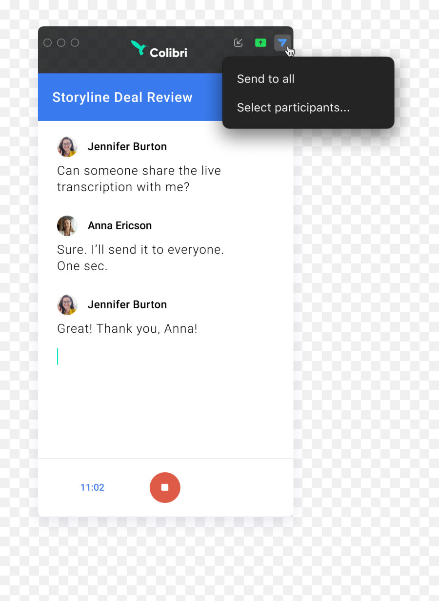 Live Transcription For Zoom Meetings - Colibri App For Zoom Vertical Png,Zoom App Icon
