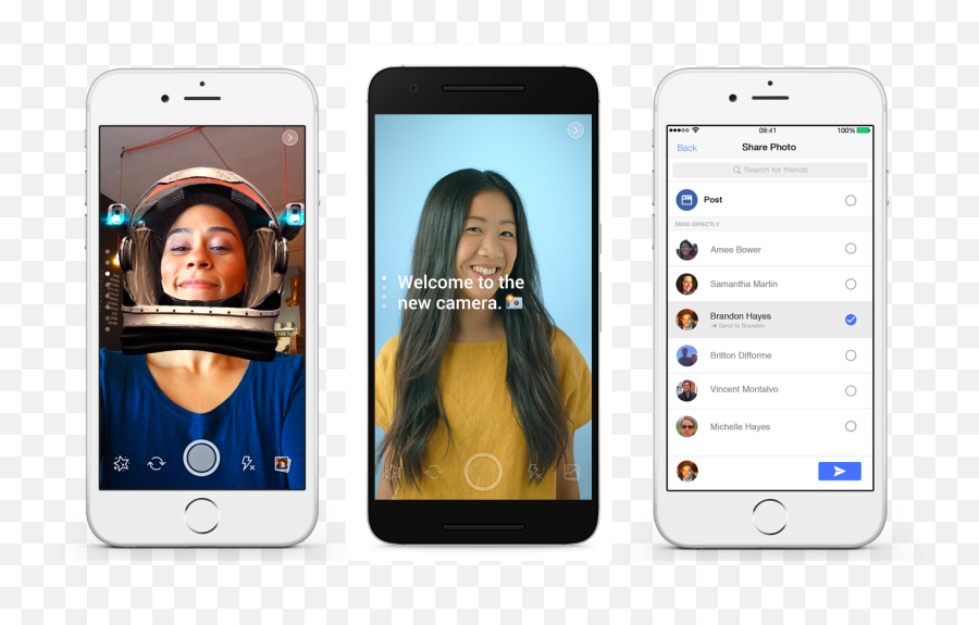 Facebook Tests Snapchat - Style Camera Special Effects With Facebook Camera Filter Ui Png,Snapchat Overlay Png