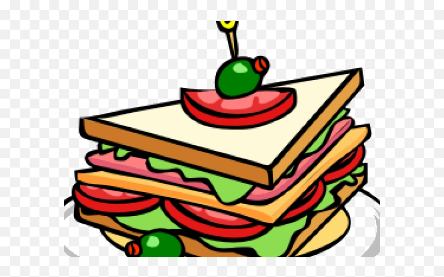 Sandwich Clipart Healthy - Food Clipart Transparent Png,Sandwich Transparent Background