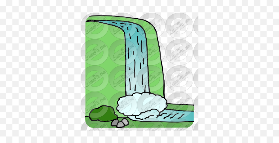 Lessonpix Mobile - Clip Art Png,Waterfall Png