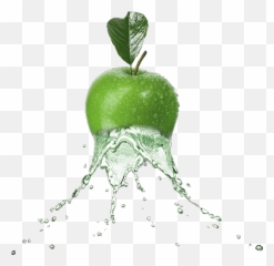 Download Scfruits Apple Greenapple - Green Water Splash Png,Green Apple Png