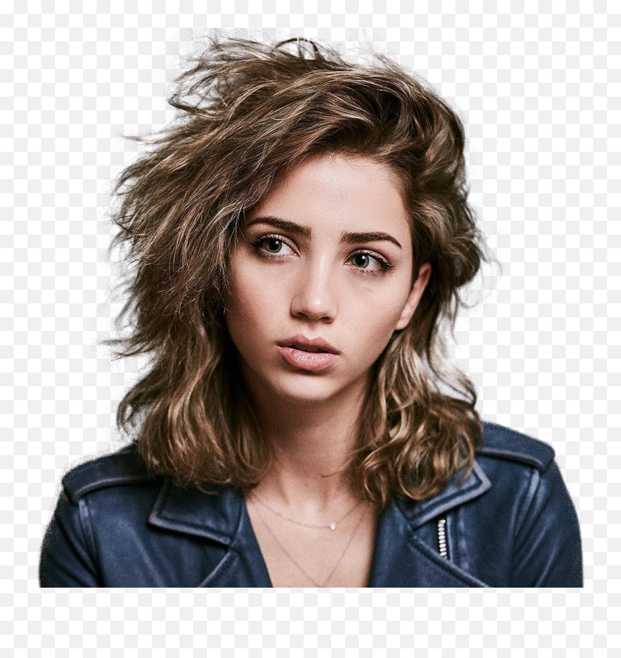 S Ss - Leather Jacket Png,Emily Rudd Png