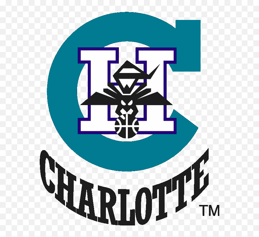 Charlotte Hornets Alternate Logo - Charlotte Hornets Original Logo Png,Nba Logo History