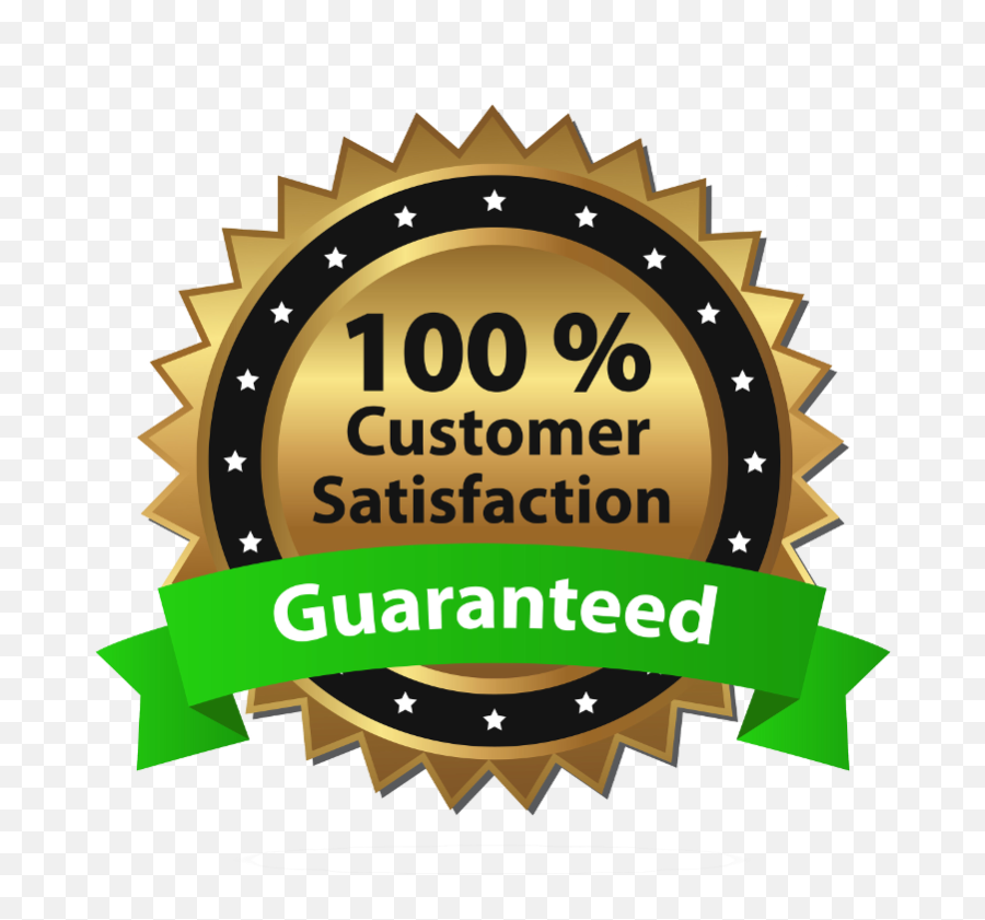Free Customer Satisfaction Logo - Transparent Satisfaction Guaranteed Png,Satisfaction Guaranteed Logo