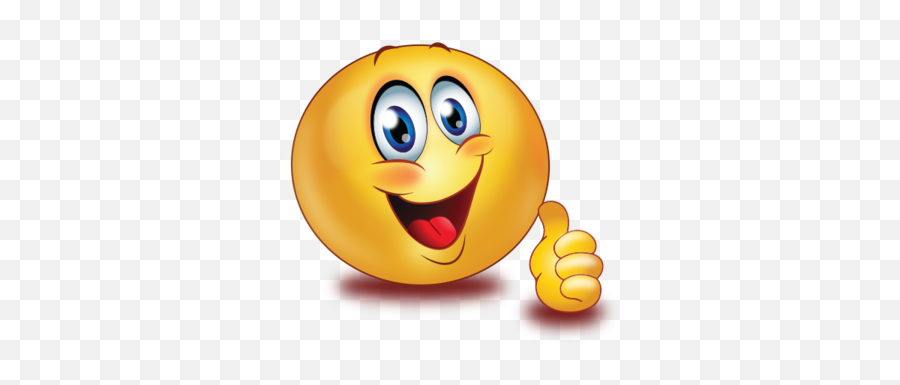 Cheer Happy Thumb Up Emoji - Transparent Party Emoji Png,Thumbs Up Emoji Transparent