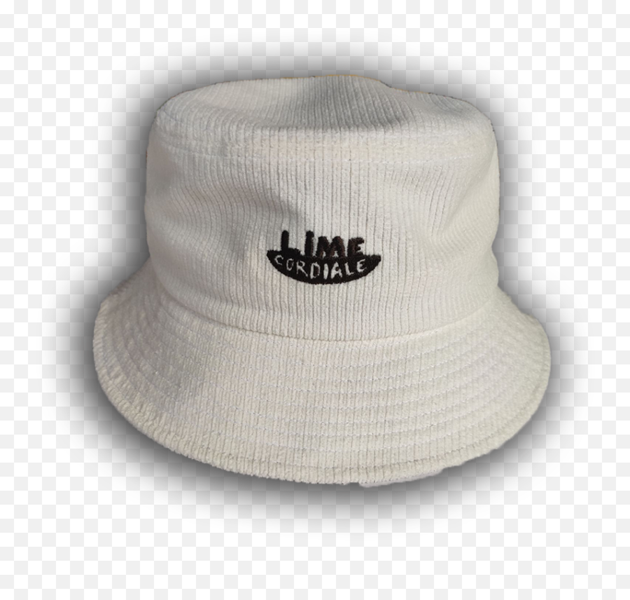 White Corduroy Bucket Hat U2014 Lime Cordiale Png