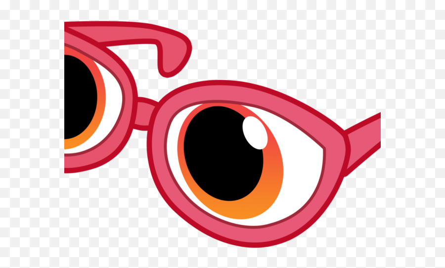 Eyes With Glasses Png Transparent - Eyes With Glasses Clipart,Circle Glasses Png