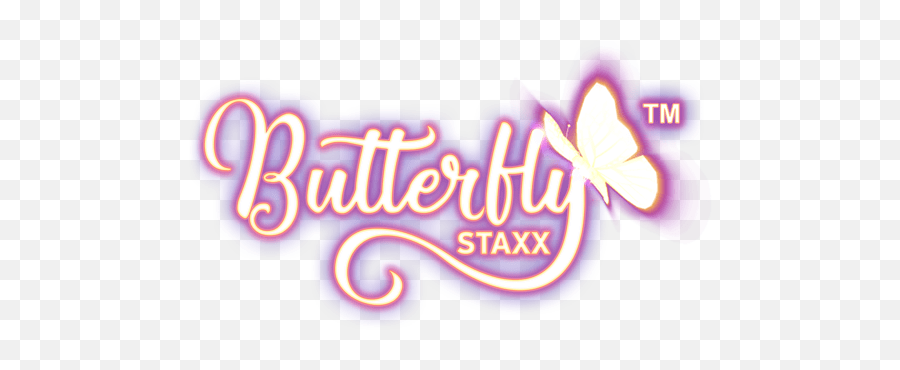 Download Butterfly Staxx Slot Png Image With No - Butterfly Staxx Slot Logo,Butterfly Logo Png