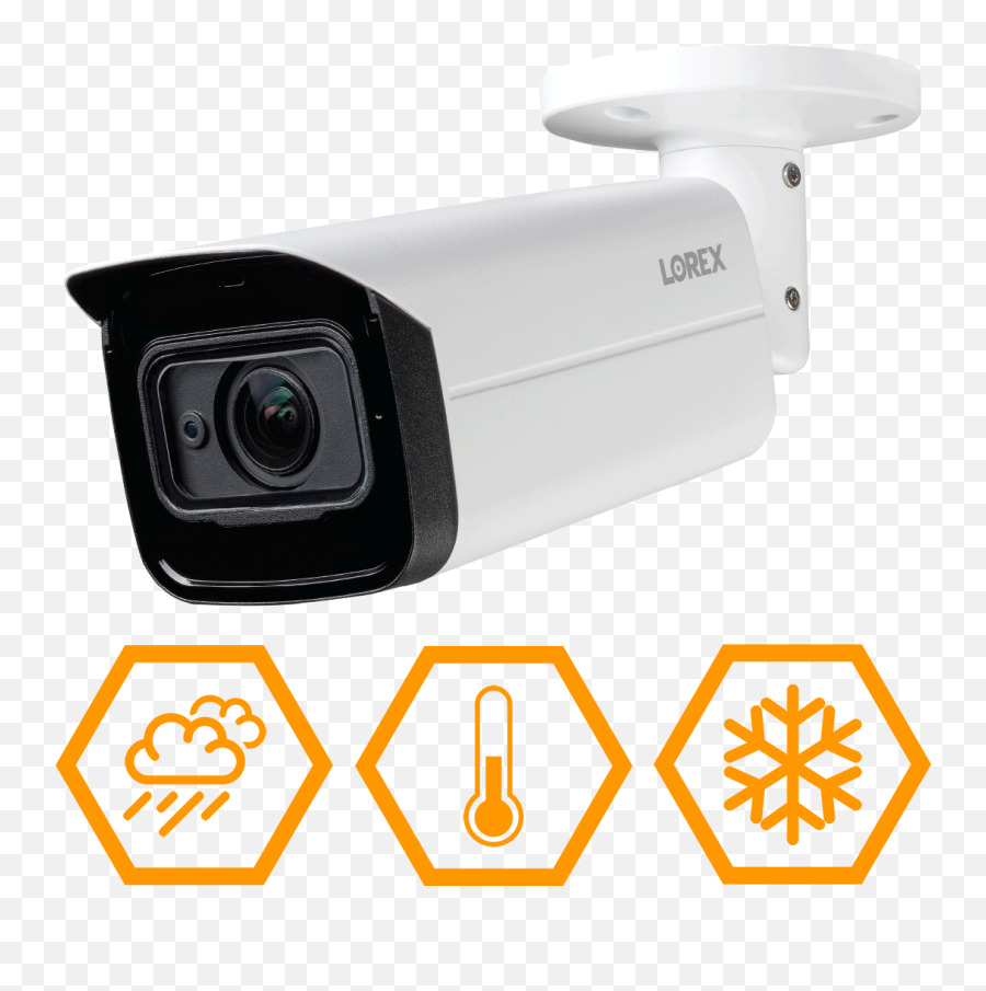 4k Ultra Hd Motorized Varifocal Security Camera With Color Night Vision - Lorex Lbv4711 Png,Camera Glare Png