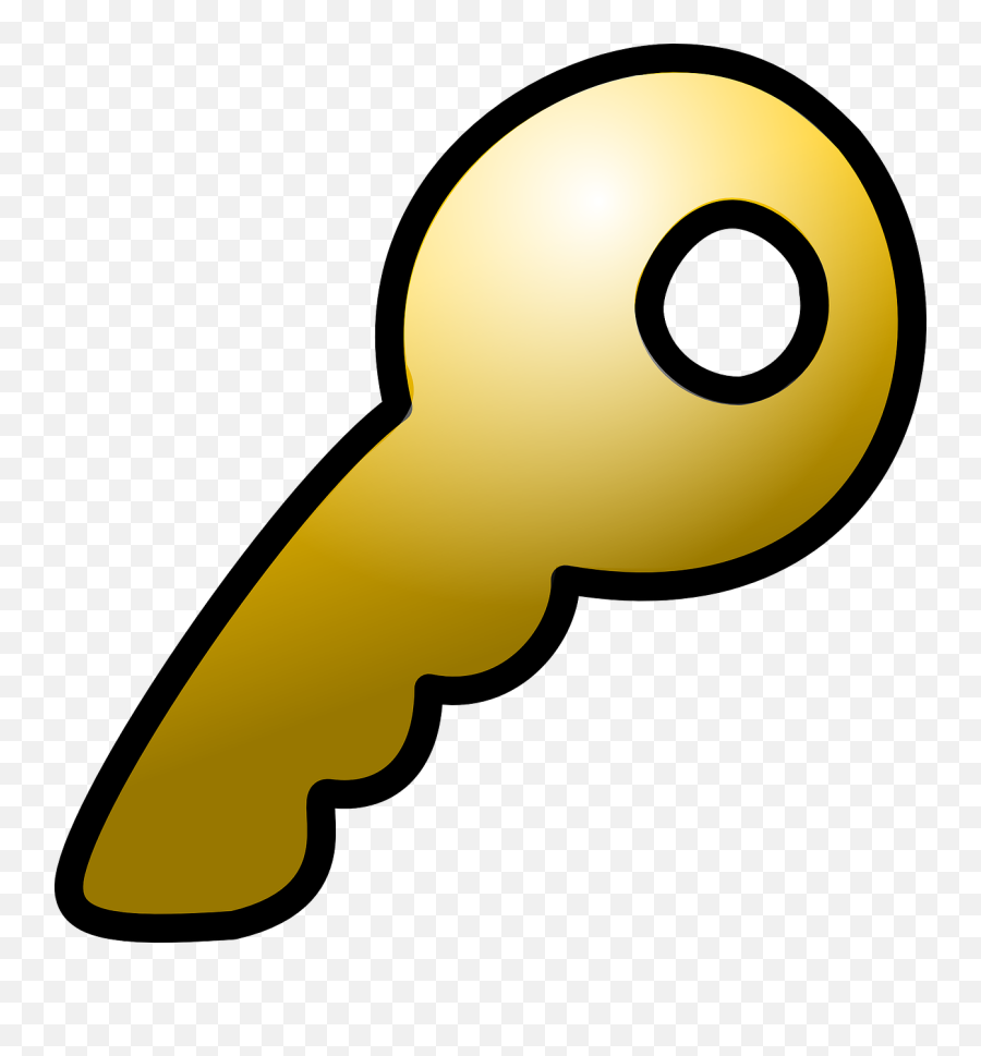 Gold Key Png Clip Arts For Web - Key Icon,Gold Key Png