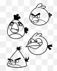 Bird Blue Jay Coloring Pages - Angry Birds Para Colorear Angry Birds Printables Coloring Pages Png,Blue Jay Png