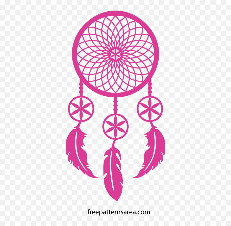 Meaning Of Dream Catcher And Printable Vector Pattern - Simple Dream Catcher Logo Png,Dream Transparent