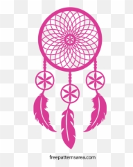 Meaning Of Dream Catcher And Printable Vector Pattern - Simple Logo png