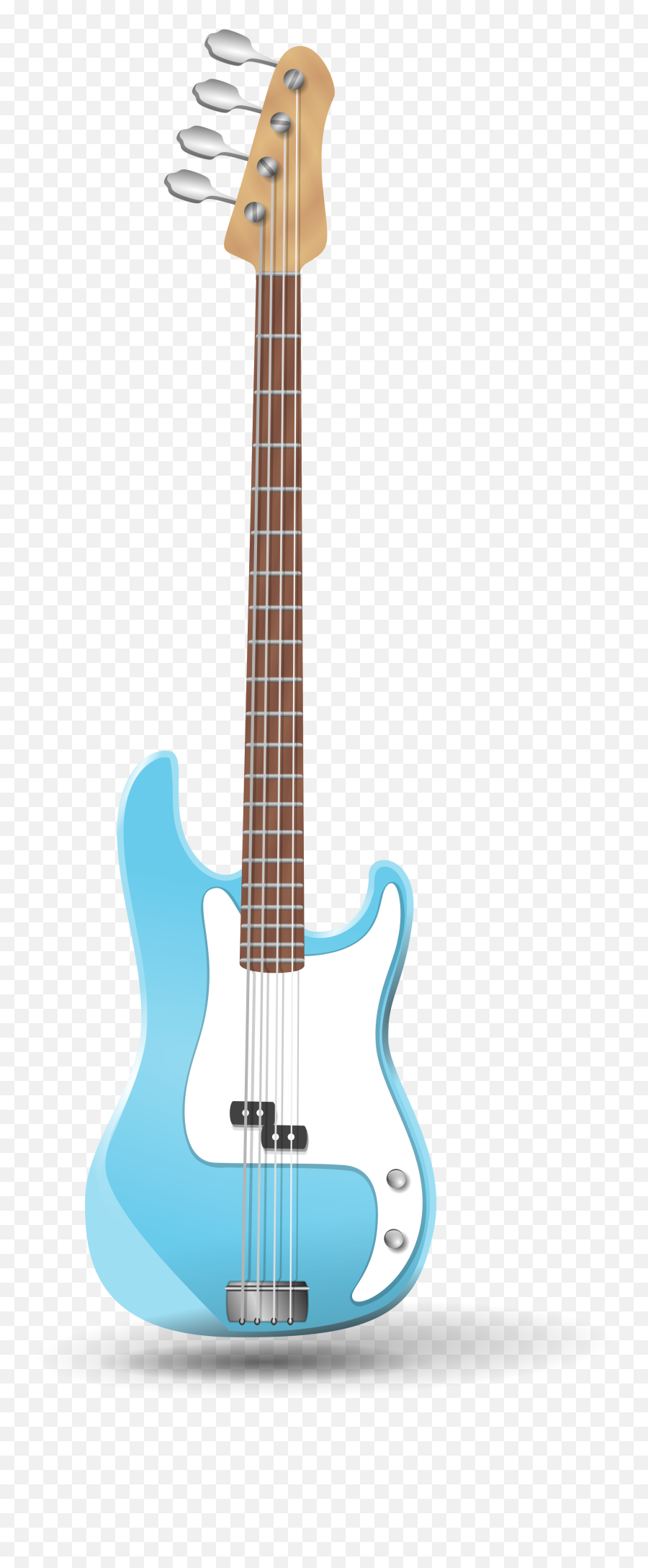 Download Clipart Guitar Bass - Bass Guitar Clip Art Png,Guitar Transparent Background