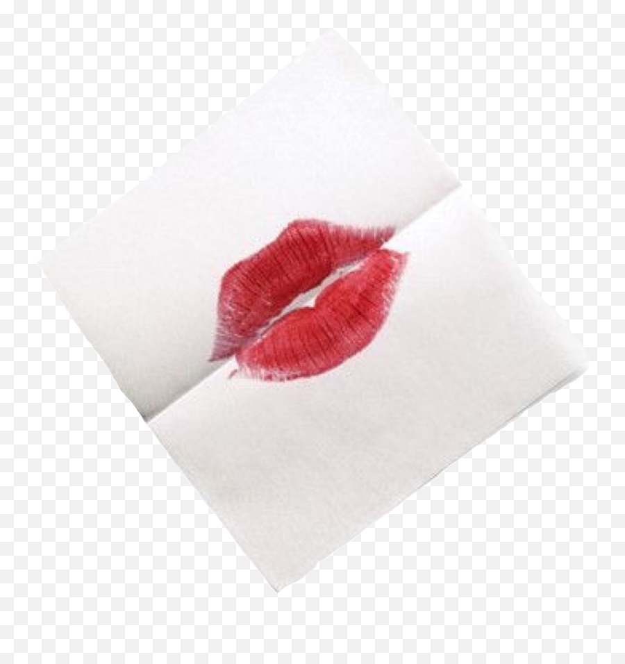 Png Aesthetic Sticker Pngtumblr Aesthetictumblr Moodboa - Lipstick On Tissue,Lipstick Kiss Png