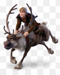 Learn About The Frozen Characters - Hasbro Kristoff Sven png