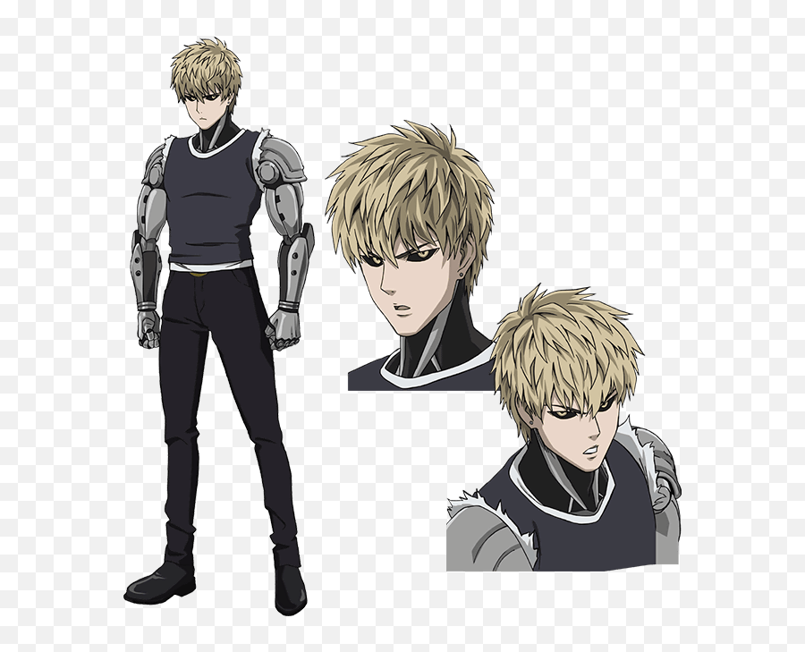 Genos - One Punch Man Minecraft Skin Genos One Punch Man Season 1 Png,One Punch Man Png