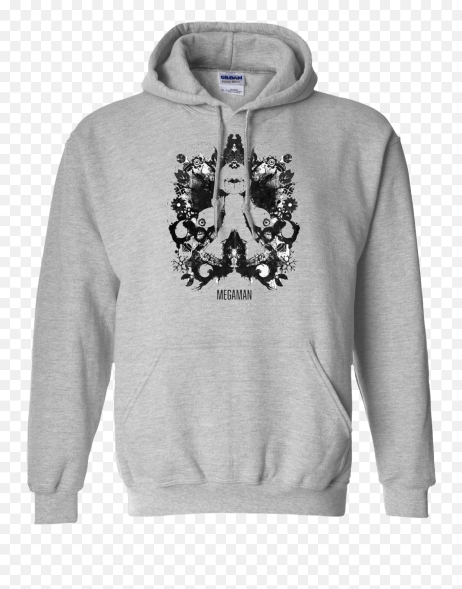 Megaman Ink Blot Pullover Hoodie Png