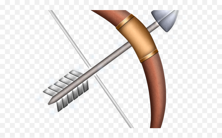Hawkeye Clipart Quiver Arrow - Png Bow And Arrow,Arrow Emoji Png