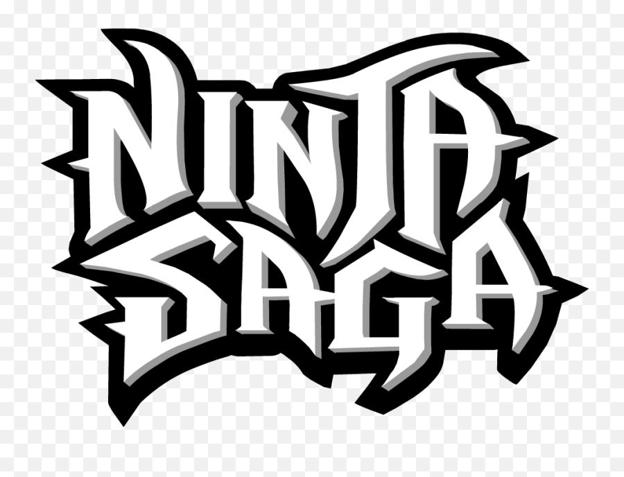 Ninja Logo Wallpapers - Ninja Saga Logo Transparent Png,Ninja Logo Png