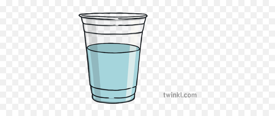 Clear Cup Of Water Glass Drink Plastic - Pint Glass Png,Cup Of Water Png