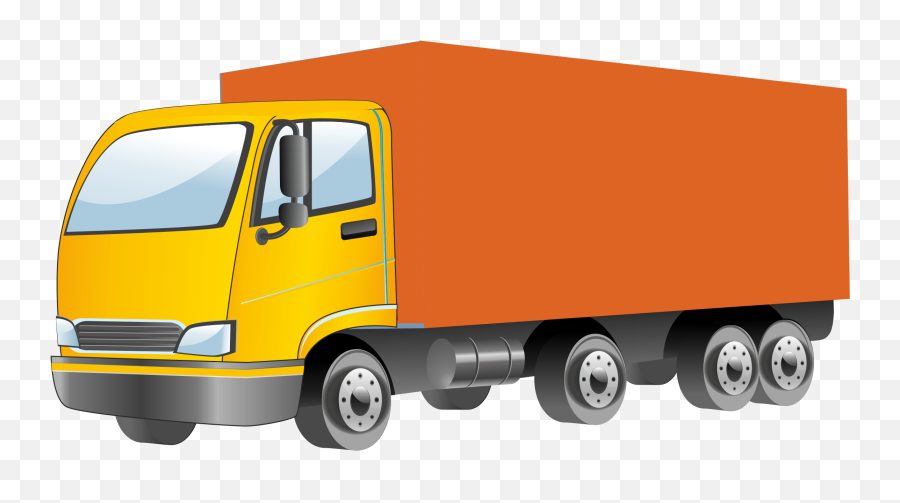 Semi Truck Vector Png Clipart - Clipart Truck Vector Png,Semi Truck Png