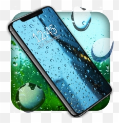 Rain Drops Live Wallpaper Night - Download Wallpaper 3d Hd Tetesan Air Png,Rain Drops Transparent Background