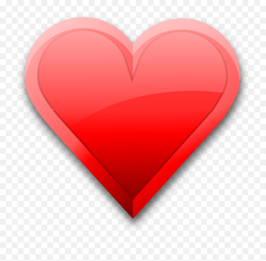 Heart Emoji Hd Png Download - Heart,Red Heart Emoji Png