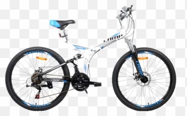 Best Folding Mountain Bike Rocky - 26 Wheels White Camp png