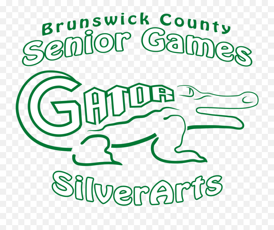 Brunswick U2014 North Carolina Senior Games - Illustration Png,Gator Logo Png