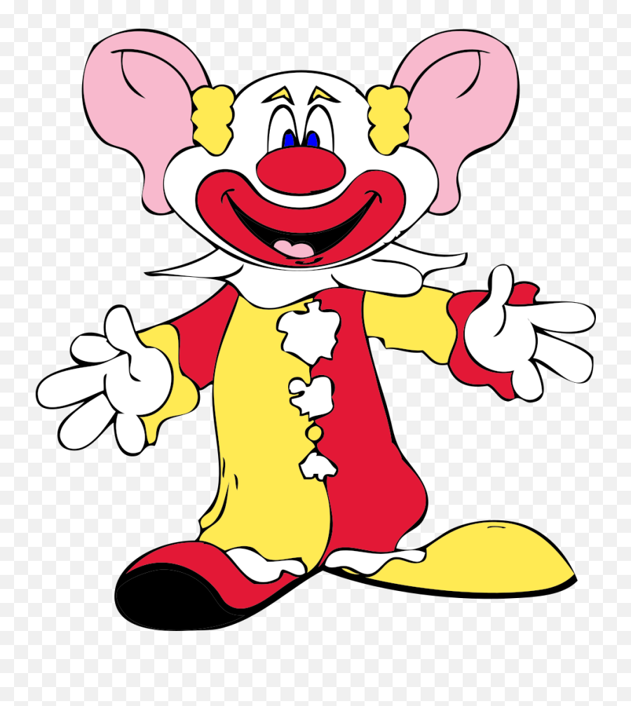 Big Earred Clown Png Svg Clip Art For Web - Download Clip Clown With Big Ears,It Clown Png