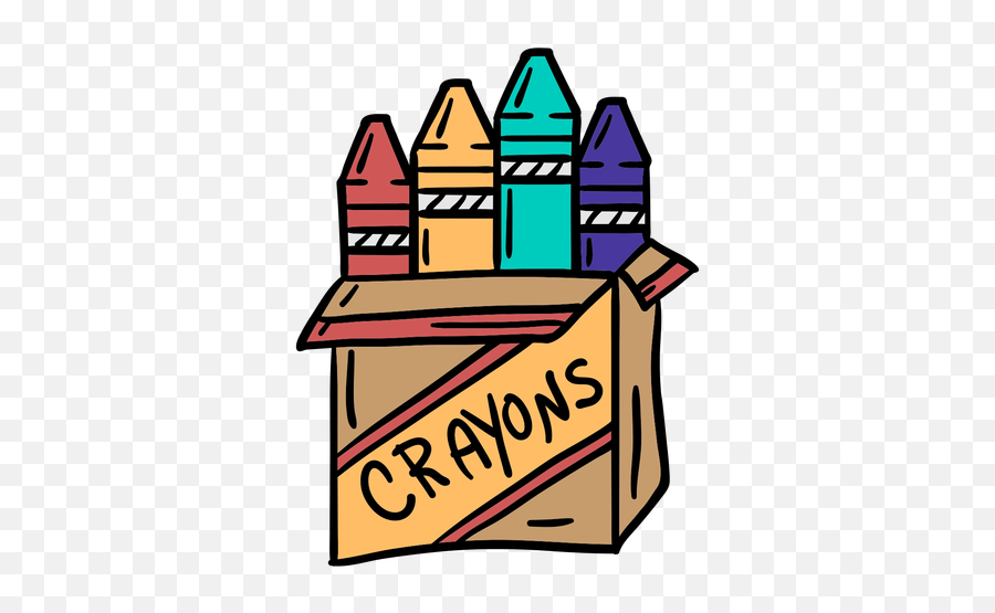 Crayon Pack Colorful Illustration - Transparent Png U0026 Svg