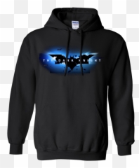 The Dark Knight Batman Logo Hoodie - Fahriz png
