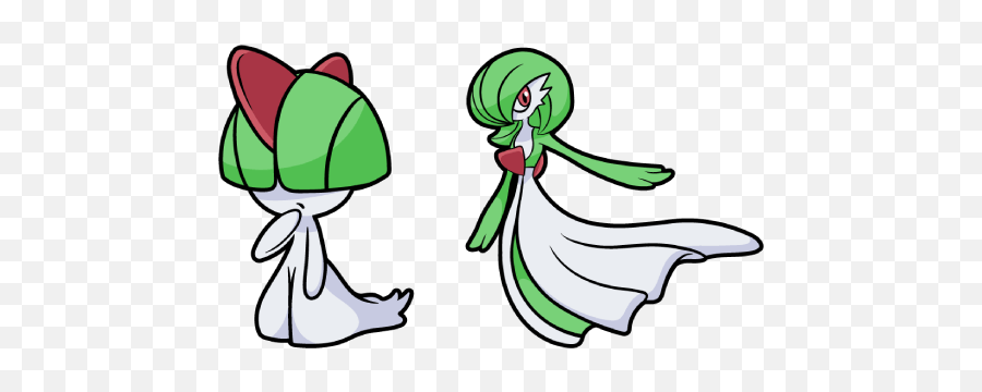 Pokemon Ralts And Gardevoir Cursor - Gardevoir And Ralts Png,Gardevoir Png