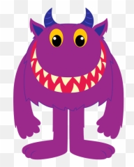 Monster Clipart - Dot Png,Monster Mouth Png