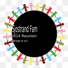 Circle Holding Hands Png Svg Clip Art - Across World