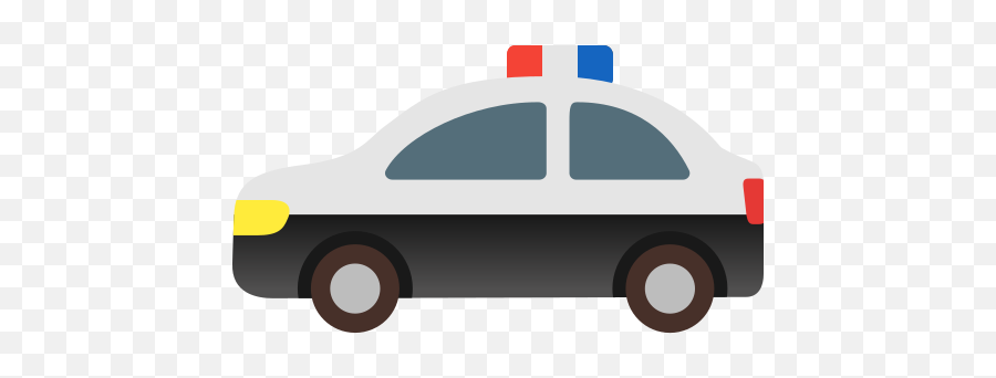 Police Car Emoji - Police Car Emoji Png,Police Car Transparent