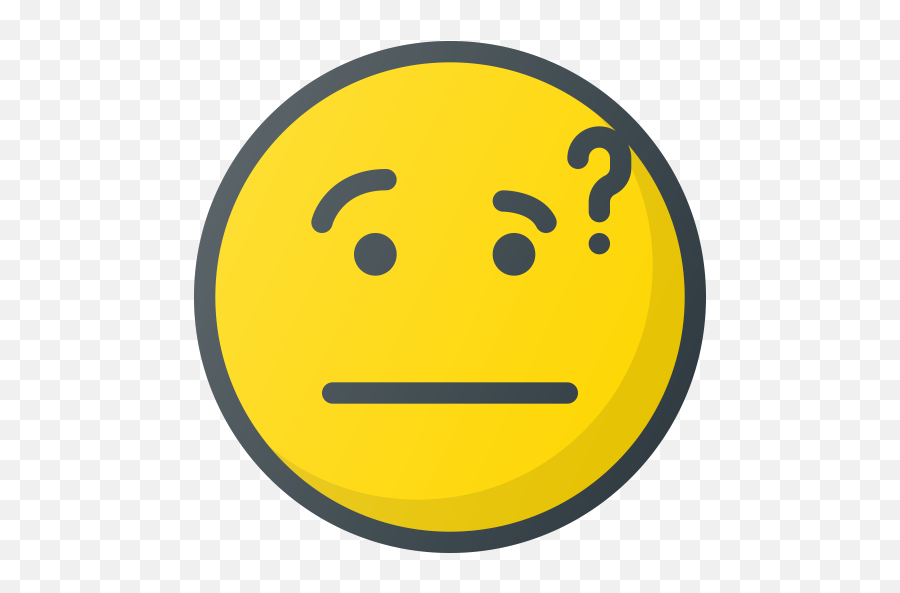 Emoji Emote Emoticon Emoticons Thinking Icon - Kararsz Emojisi Png,Thinking Emoji Transparent