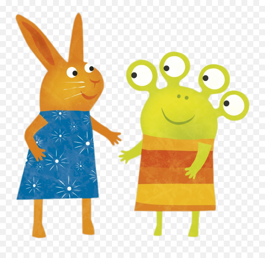 Wanda And The Alien Friends Transparent Png - Stickpng Wanda And The Alien Alien,Alien Png