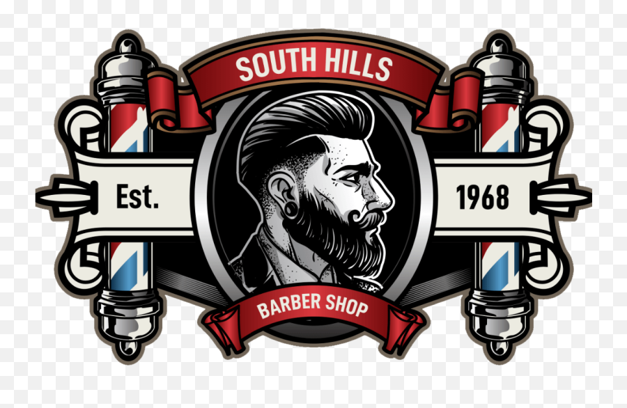 Logo Brand Esquire Barbershop Hairstyle, text, logo png | PNGEgg