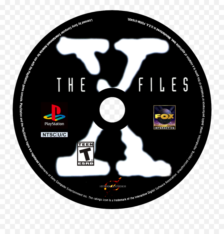 The X Files Ps1 Cover Png - files Logo