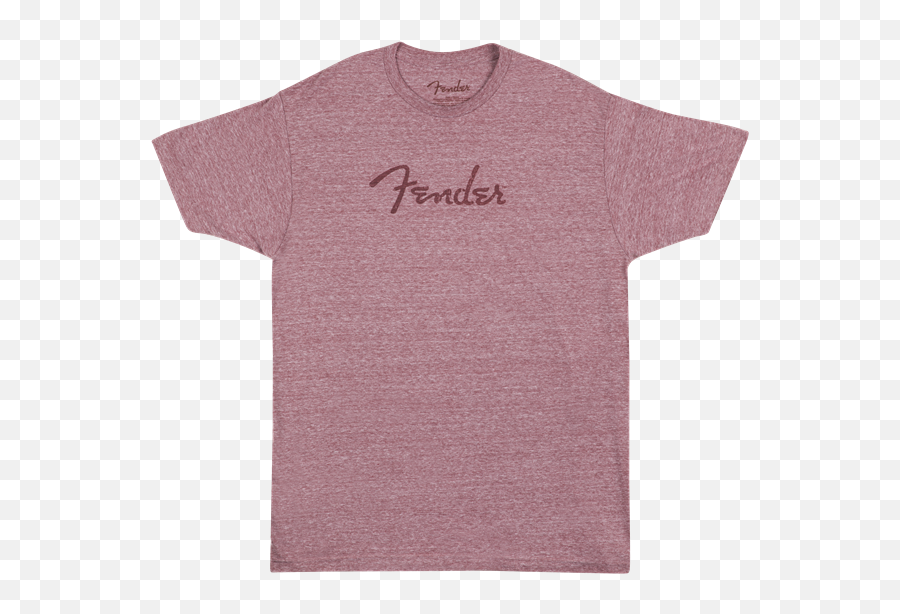 Fender Distressed Logo Premium T - Shirt Wine Fender Custom Shop Png,Fender Logo Font
